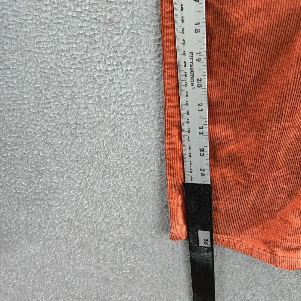 Pilcro Women Pants 26‎ Rust Overalls Corduroy The Wanderer Overall 28